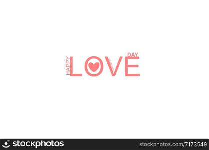 Happy Valentines Day lettering isolated on white background vector illustration. Letters hand drawn composition for gift, postcard, print, banner, web. Greeting romantic design. Love symbol tagline. Happy Valentines Day lettering isolated on white background vector illustration. Greeting romantic design. Love symbol tagline.