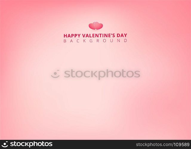 Happy valentines day on pink background. Vector illustration for banners, Wallpaper, flyers, invitation, posters, brochure, voucher discount.