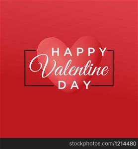 Happy Valentines Day typography printable poster. Vector Illustration background related to Couple Valentines Day
