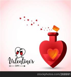 Happy Valentines Day Vector