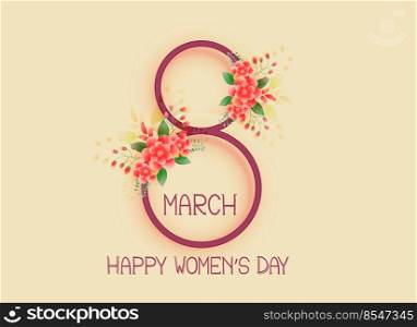 happy women’s day 8th of march design background