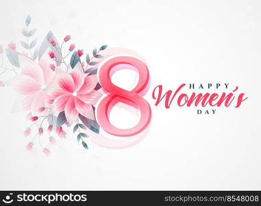 happy women’s day beautiful greeting background