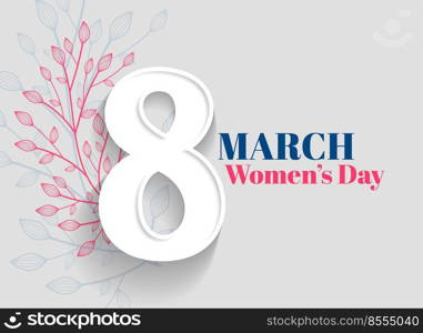 happy women’s day greeting background