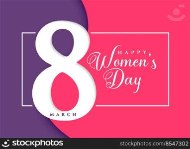 happy women’s day march celebration background