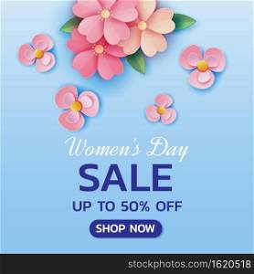 Happy women's day sale 