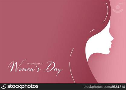 happy womens day beautiful background design