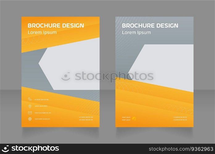 Hardware store blank brochure design. Template set with copy space for text. Premade corporate reports collection. Editable 2 paper pages. Astro Space Regular, Saira Light fonts used. Hardware store blank brochure design