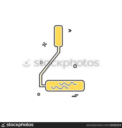 Hardware tools icon design vector