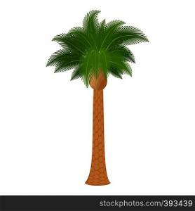 Hardwood palm icon. Cartoon illustration of hardwood palm vector icon for web. Hardwood palm icon, cartoon style
