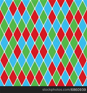 Harlequin parti-coloured seamless pattern 5.0. Color bright decorative background vector illustration.. Harlequin parti-coloured seamless pattern 5.0