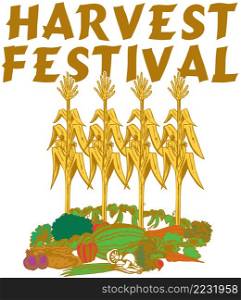 Harvest Festival Vector Illustration