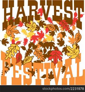 Harvest Festival Vector Illustration