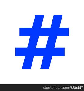 Hashtag and background