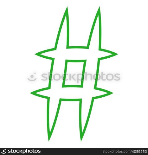 Hashtag icon. Simple element illustration. Hashtag symbol design from Social Media Marketing collection.. Simple element illustration. Hashtag symbol design from Social Media Marketing collection. web and mobile