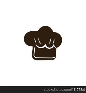Hat chef logo creative template vector illustration