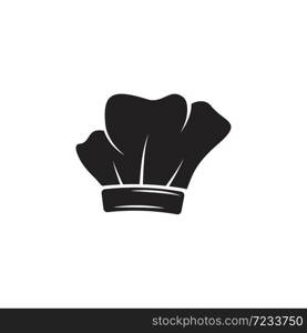 hat chef logo template vector illustration