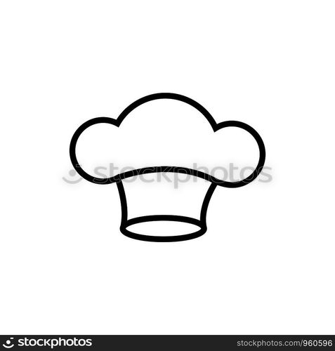 hat chef logo template vector illustration