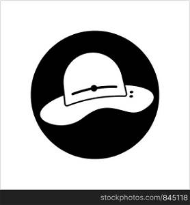 Hat Icon, Hat Vector Art Illustration