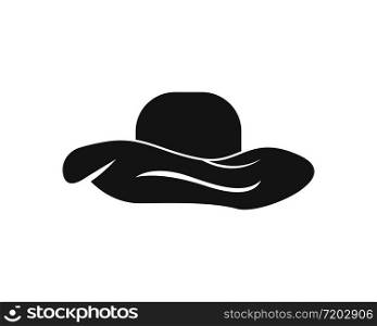 Hat icon logo vector