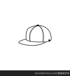 hat vector icon illustration template design