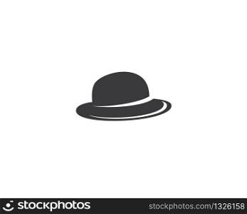 Hat woman symbol illustration design