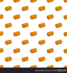 Haystack pattern. Cartoon illustration of haystack vector pattern for web. Haystack pattern, cartoon style