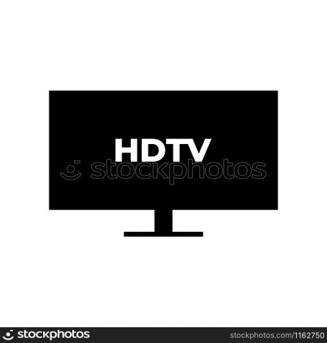 HDTV graphic design template vector illustration