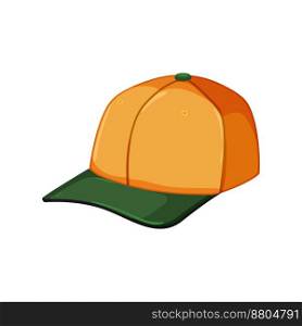 head baseball cap cartoon. head baseball cap sign. isolated symbol vector illustration. head baseball cap cartoon vector illustration