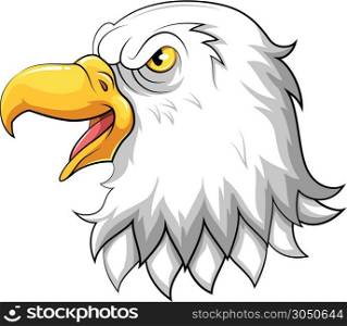 Head of Eagle mascot