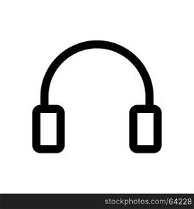 headphone, Icon on isolated background
