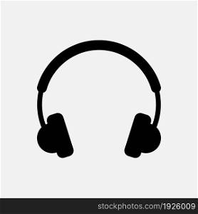 headphone icon vectoe design template