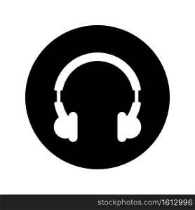 Headphone icon vector illustration symbol design