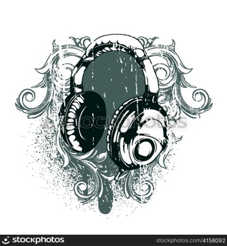 headphones emblem
