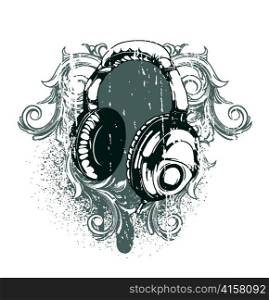 headphones emblem