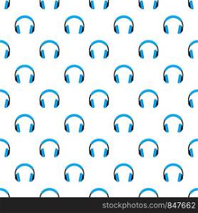 Headphones pattern seamless vector repeat for any web design. Headphones pattern seamless vector