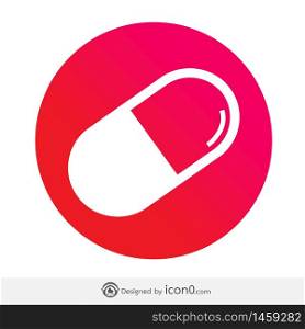 Health Care pills icon drug sign