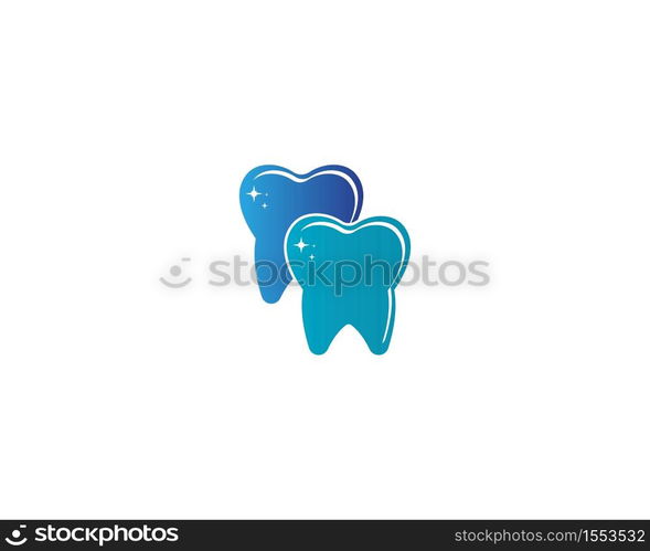 Health dental care icon and symbol vector illustration