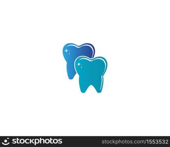 Health dental care icon and symbol vector illustration