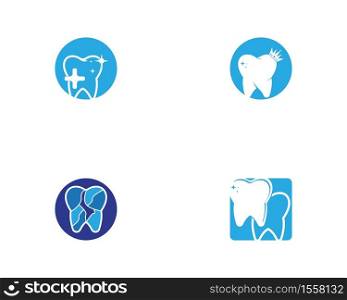 Health dental care icon and symbol vector illustration