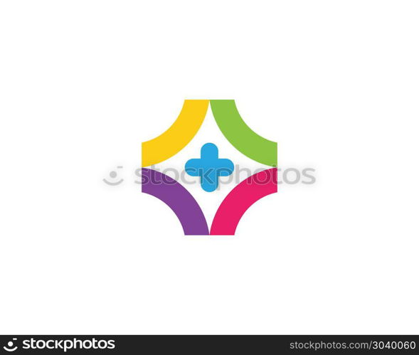 Health Medical Logo template vector. Health Medical Logo template vector illustration design