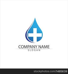 Health Medical Logo template vector illustration design