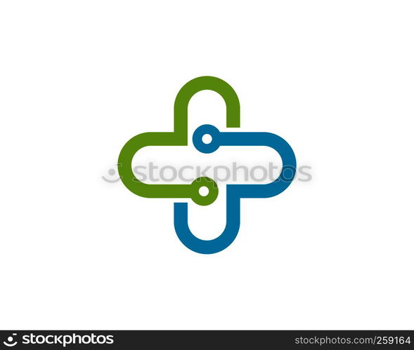 Health Medical Logo template vector illustration design