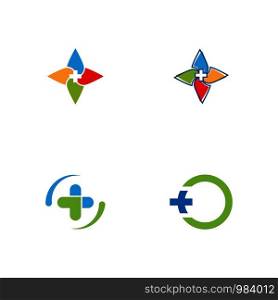 Health Medical Logo template vector illustration design