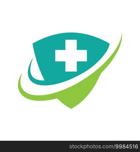Health protect logo images illustration design