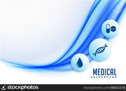 healthcare background with medical icons and symbols design