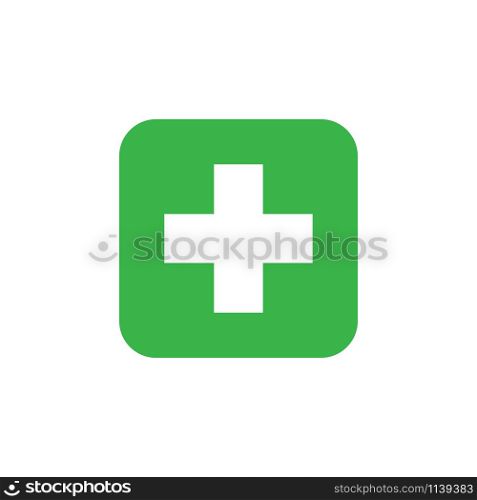 Healthcare cross icon graphic design template vector isolated. Healthcare cross icon graphic design template vector
