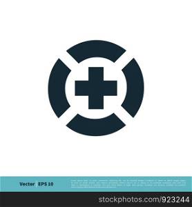 Healthcare Cross Icon Vector Logo Template Illustration Design. Vector EPS 10.