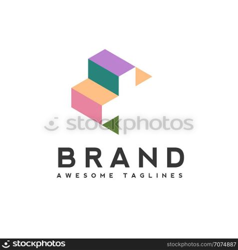 Healthcare cross soft color vector logo design, hidden cross Health logo concept, Pharmacy, Medicine