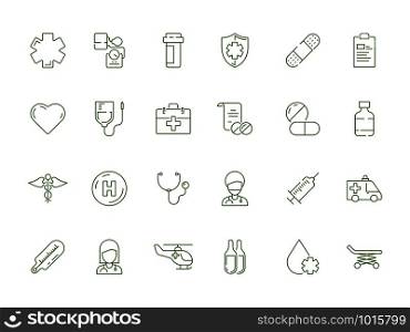 Healthcare icon. Medical pharmacy medications dose pills drugs vector medical symbols isolated. Medical and pharmacy for care, treatment health illustration. Healthcare icon. Medical pharmacy medications dose pills drugs vector medical symbols isolated