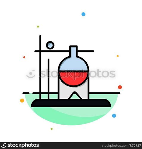 Healthcare, Medical, Rehydration, Transfusion Abstract Flat Color Icon Template
